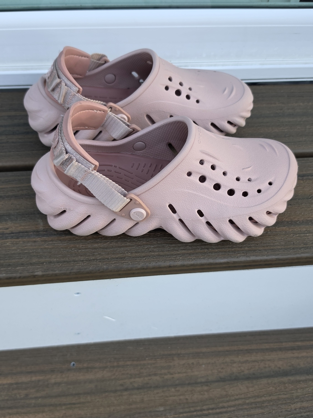 Crocs Pink Lightweight Clog Sandals